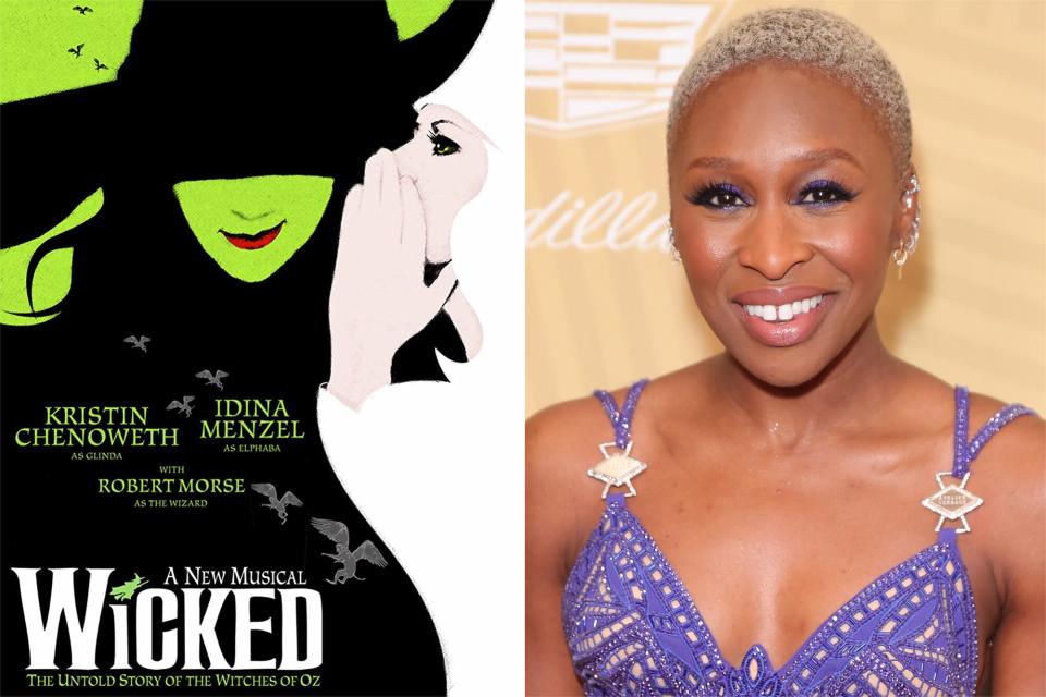 Wicked stage poster, Cynthia Erivo