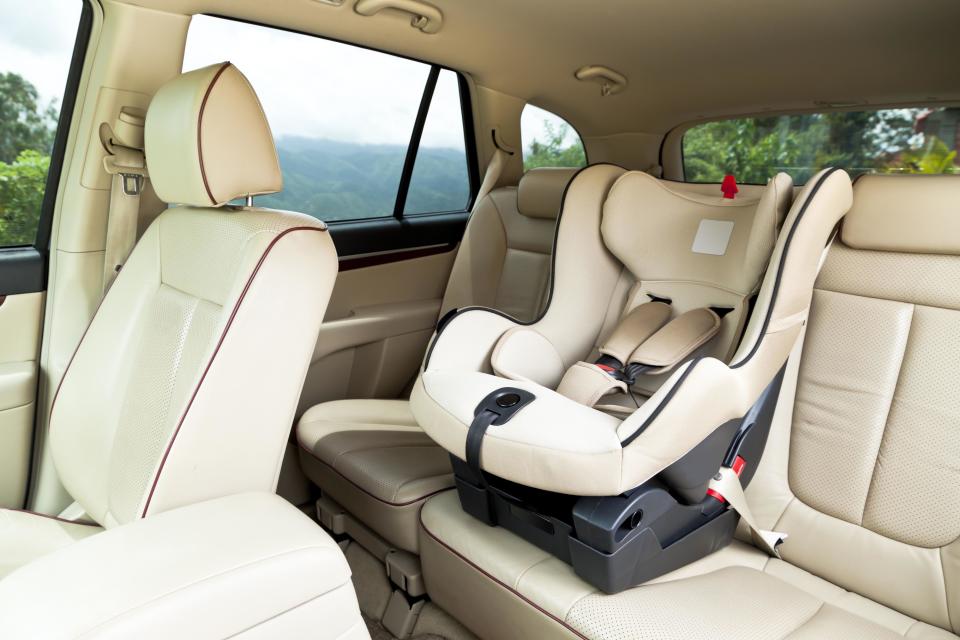 42) Your kid's car seat