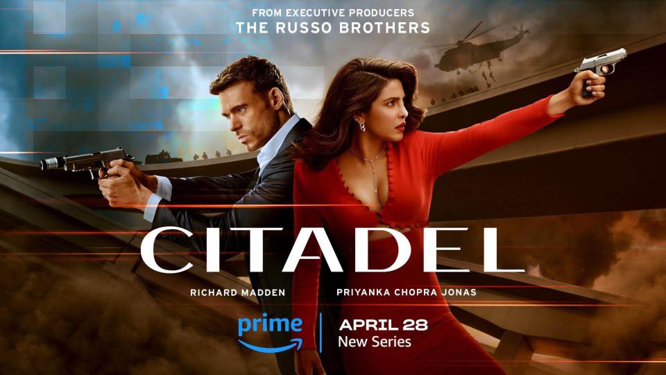 CITADEL 2023 serie TV creee par Josh Appelbaum, Bryan Oh et David Weil saison 1 Richard Madden Priyanka Chopra Jonas. Prod DB © Amazon Prime Video - A