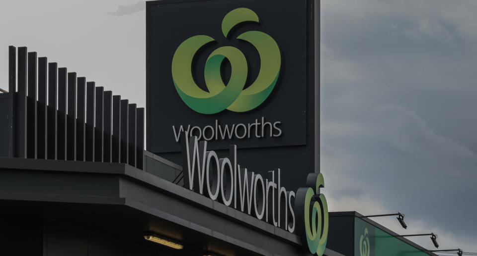 The Woolworths worker said she frequently cops 'abuse' from frustrated customers at the Brisbane store she works at. Source: Getty (stock)/TikTok