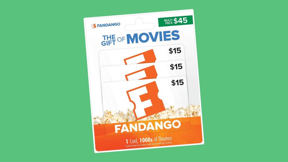 Best gift cards on Amazon: Fandango