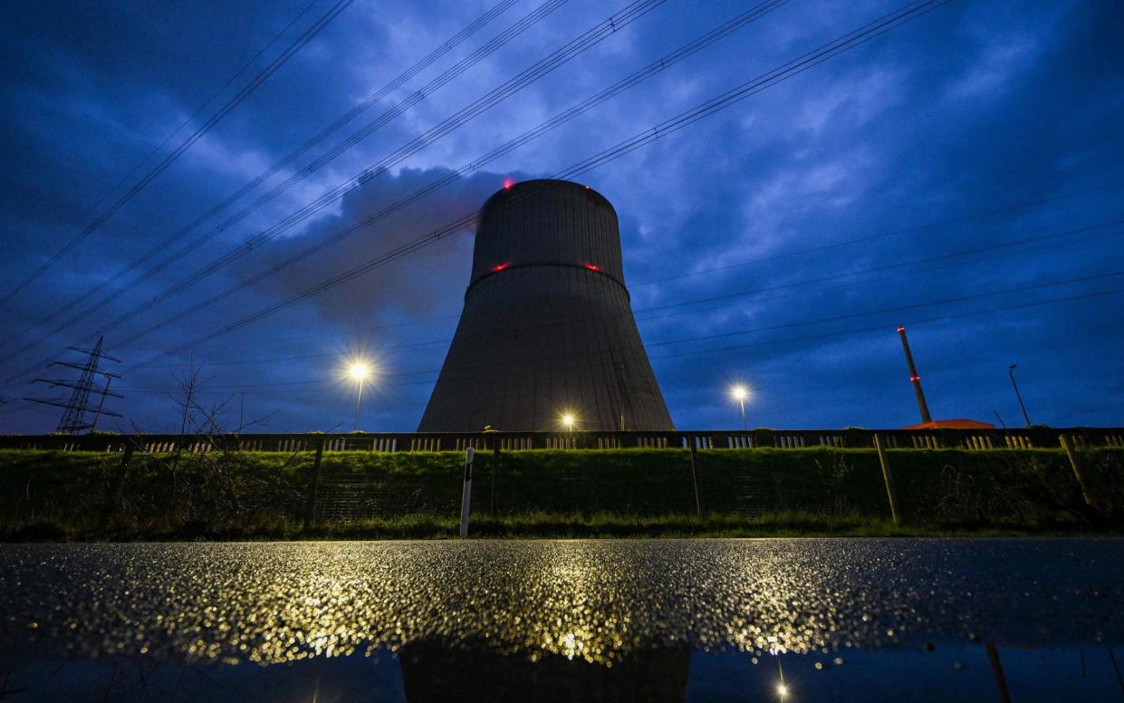 The nuclear power plant Emsland in Lingen - AFP