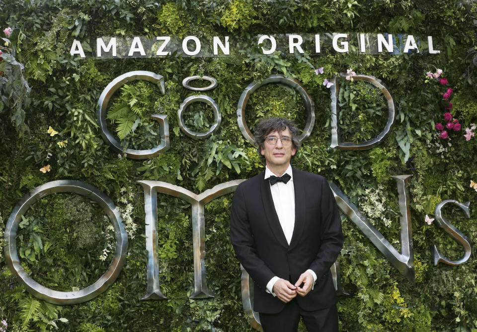 Photo by: KGC-158/STAR MAX/IPx 2019 5/28/19 Neil Gaiman at the premiere 'Good Omens' in London, England.