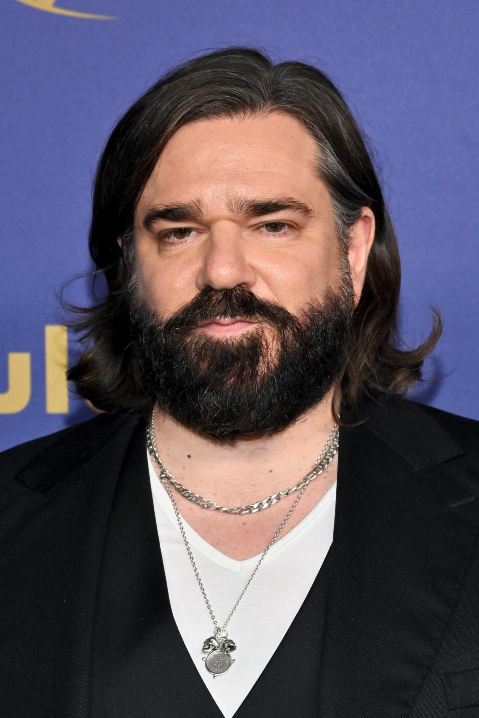 Matt Berry on a red carpet