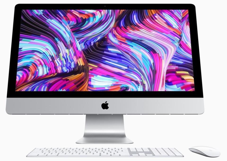 Apple's revamped iMac line has gotten a serious power boost. (Image: Apple)