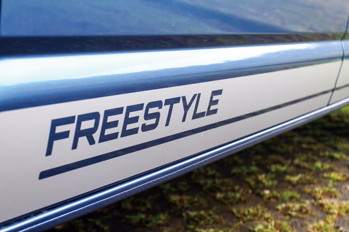 側裙下方也有一組Freestyle的車型樣式。版權所有/汽車視界