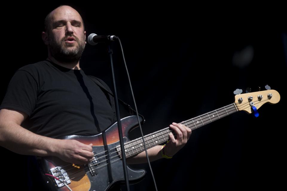 Pedro the Lion perform at Innings Festival at Tempe Beach Park in Tempe, Ariz. on March 1, 2020.