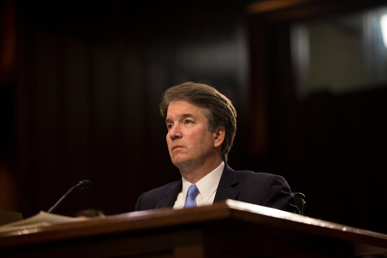 Supreme Court nominee Brett Kavanaugh is expected to testify again before the Senate Judiciary Committee on Thursday. (Photo: Alex Wroblewski / Reuters)