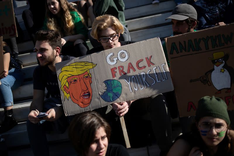 Global Climate Strike of the Fridays for Future movement in Athens