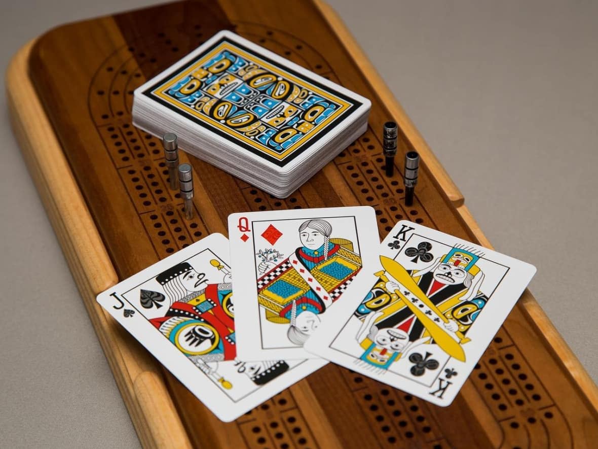 Artist Michelle Stoney has created a new deck of cards with a Gitxsan flair. (Ian Hennes - image credit)