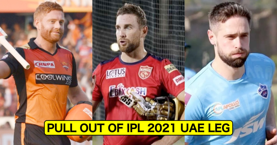 IPL 2021: England Stars Jonny Bairstow, Chris Woakes And Dawid Malan Pull Out Of UAE Leg - Reports