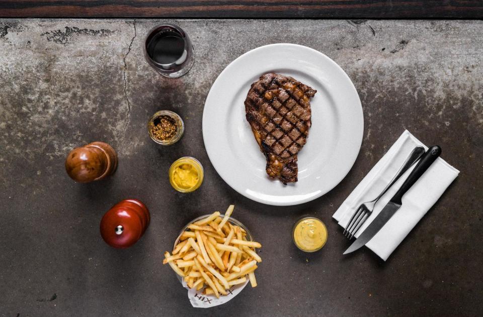 Simply done: Hix sites across the capital do steak basically, but very well