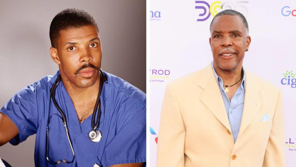 Eriq La Salle as Dr. Peter Benton (cast of ER)