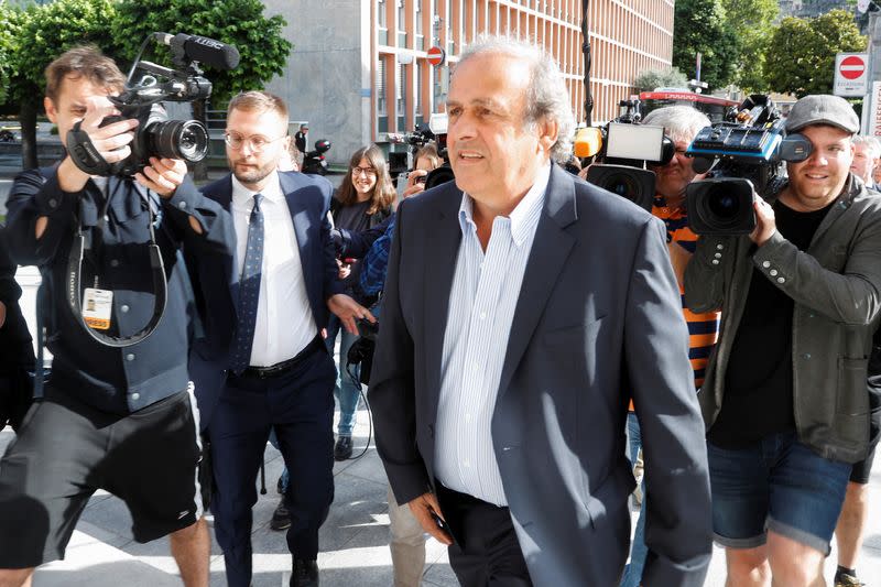 Juicio a Blatter y Platini por presunta corrupción en Bellinzona