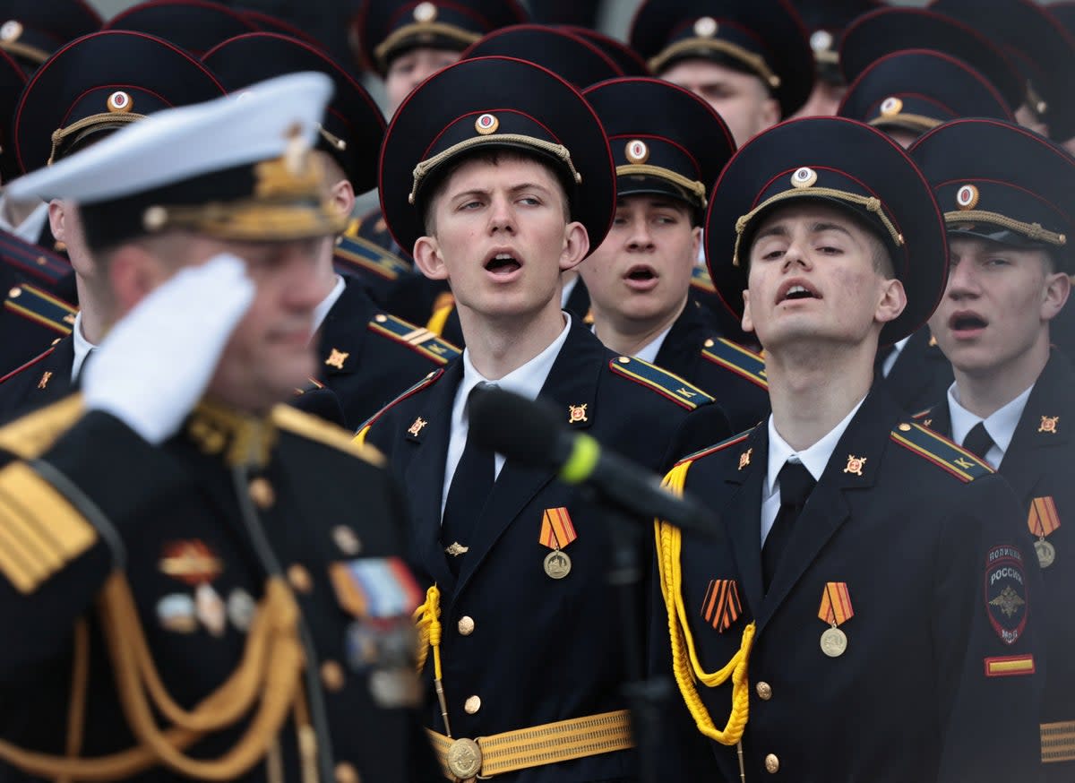 The event marks the 79th anniversary of the victory over Nazi Germany (Reuters)