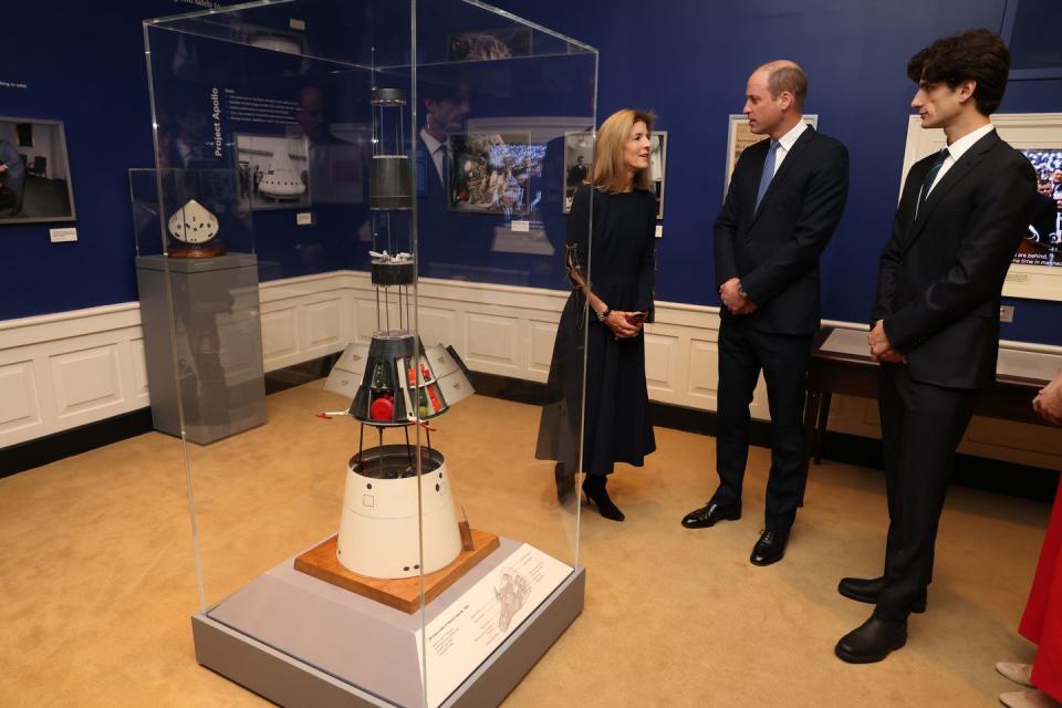 <p>William tours the John F. Kennedy Presidential Library and Museum.</p>