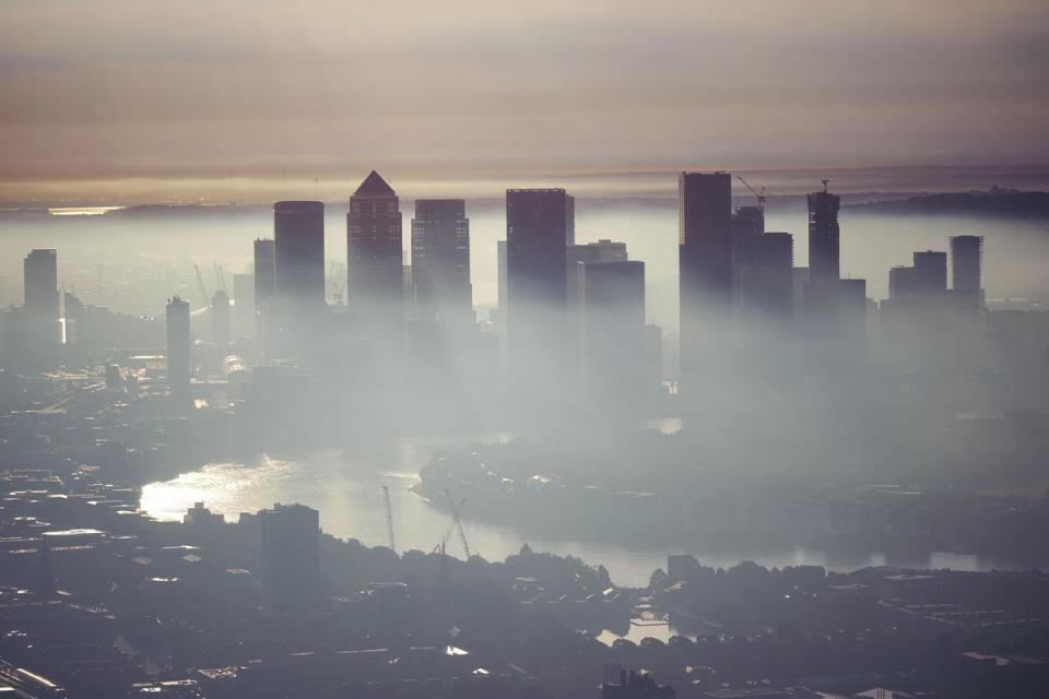 The fog is lifting from London’s recovering office market (PA Archive)