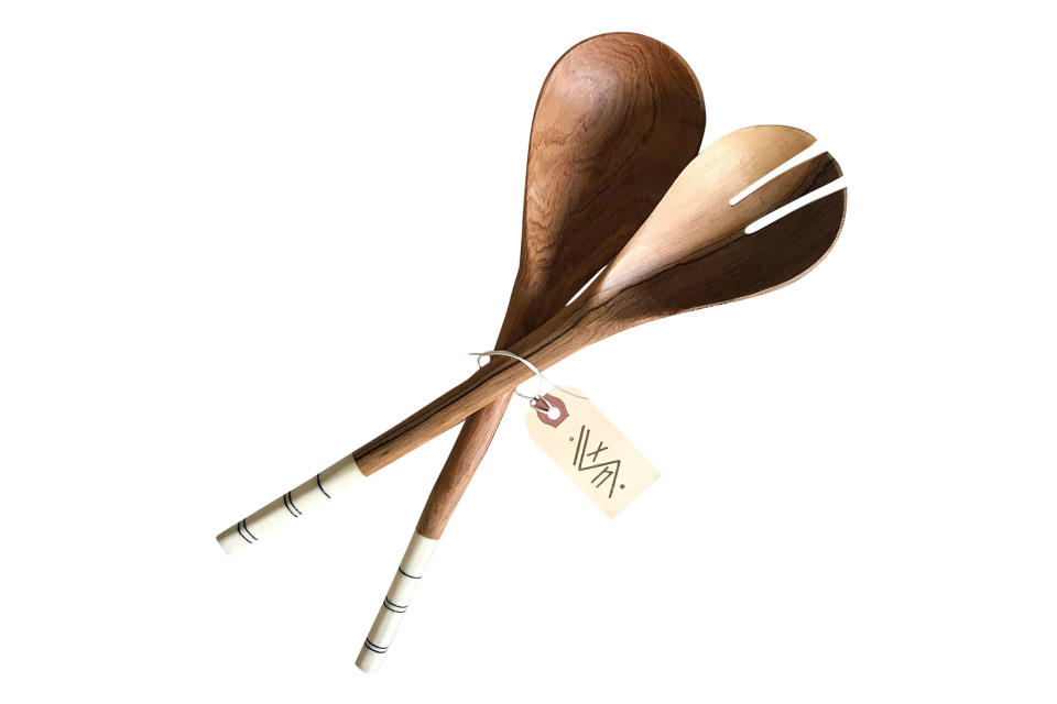 Olivewood Salad Servers