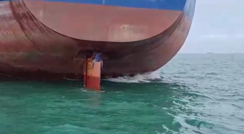 The four men survived by drinking sea water after running out of food and fresh water. (Reuters)