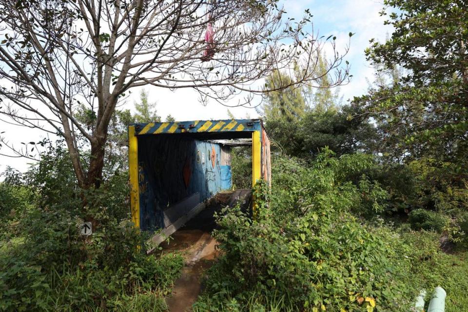 Un sendero avanzado para bicicletas de montaña en el Amelia Earhart Park en Hialeah, al norte de Hialeah, el 21 de diciembre de 2022.