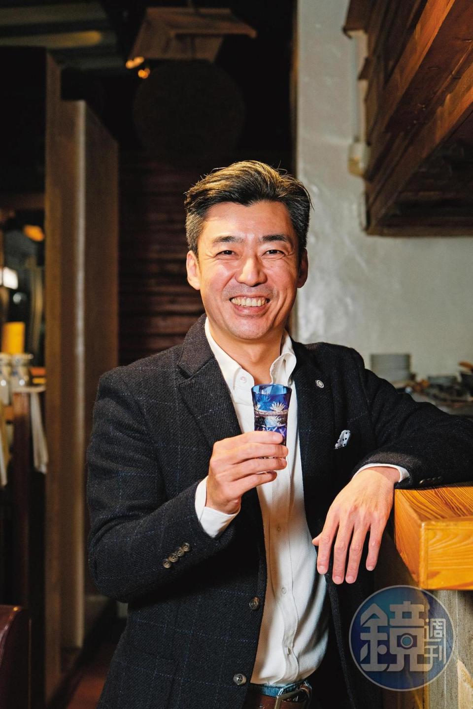 歐子豪在2020年被任命為「酒武士」，需要擔起更多推廣日本酒文化的責任。