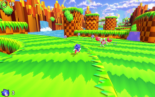 A Sonic Fan Game Multiplayer Online 