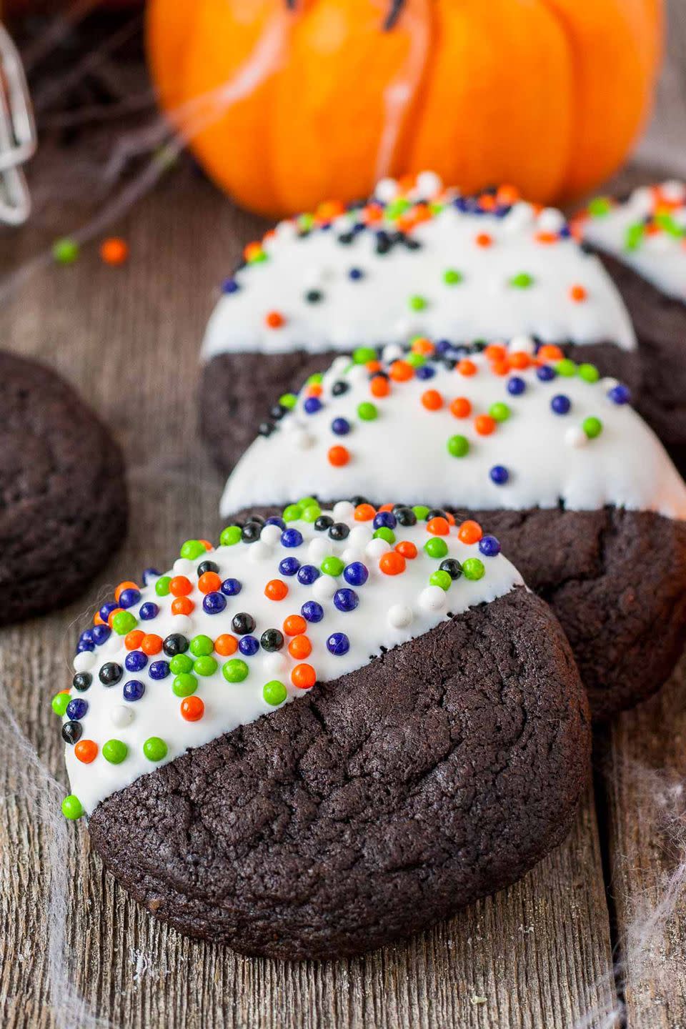 Halloween Sprinkle Cookies