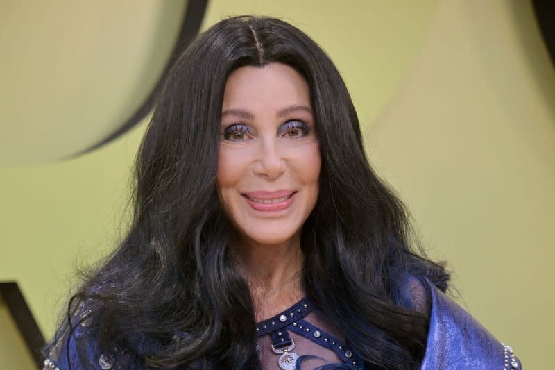 Cher set U.K. chart records and entered the Billboard Hot 100 with her holiday single "DJ Play a Christmas Song." File Photo by Chris Chew/UPI