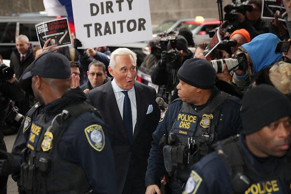 Roger Stone was convicted in November 2019 (Getty Images)