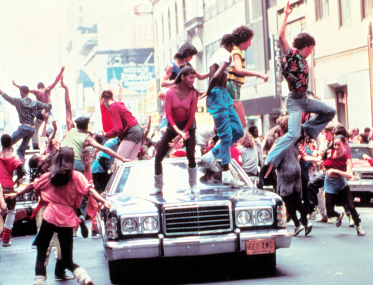 The iconic street dance number from 'Fame.' (Photo: Everett Collection)