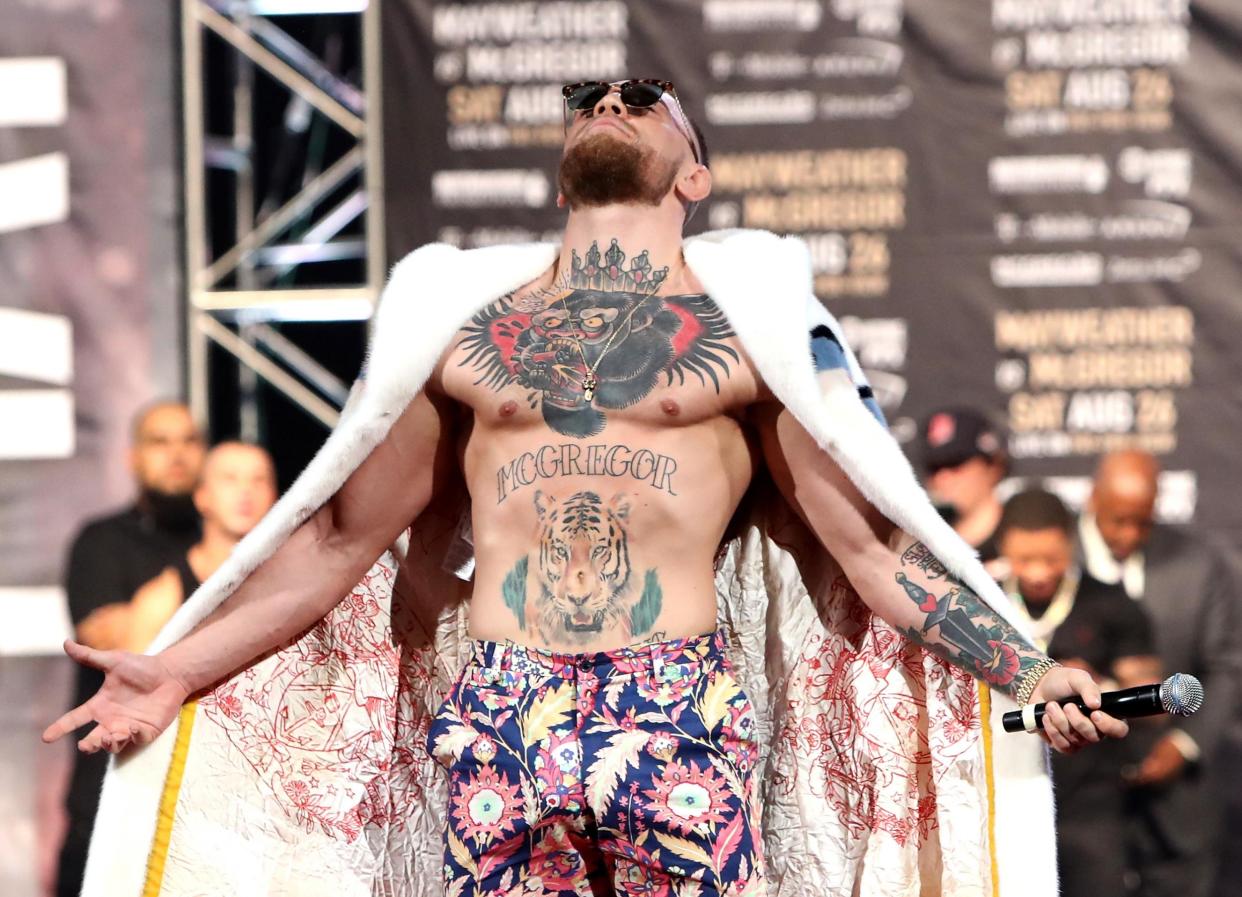 McGregor is one of the highest-paid athletes in the world: Getty