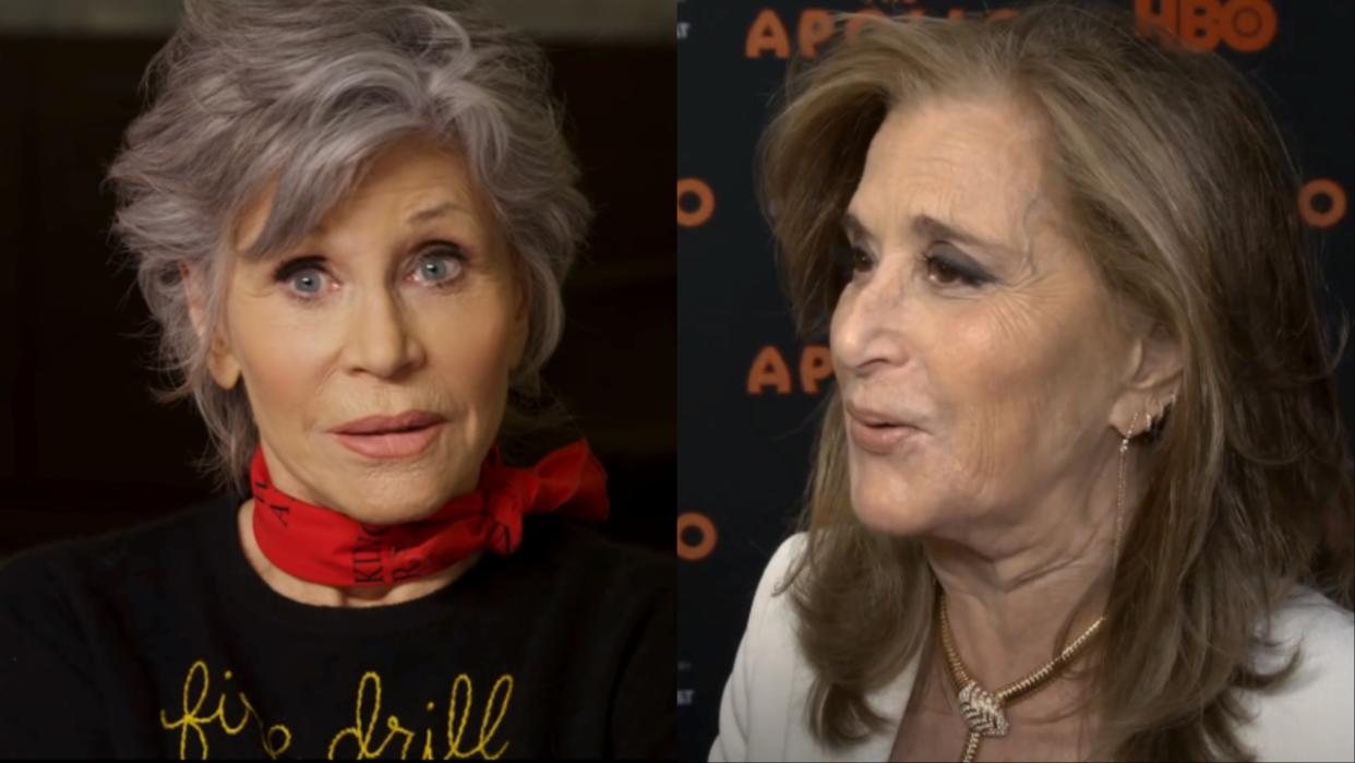  Jane Fonda and Paula Weinstein . 