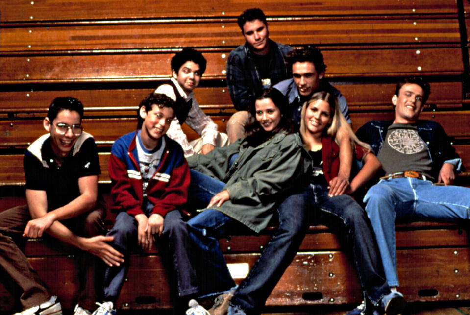 The cast of "Freaks and Geeks"