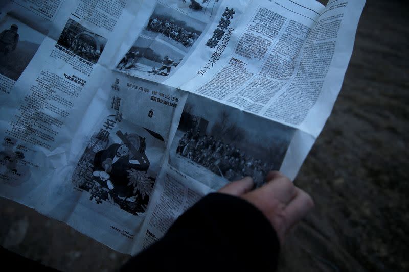 The Wider Image: On a frozen pond far from the Olympics, meet China's ice hockey veterans