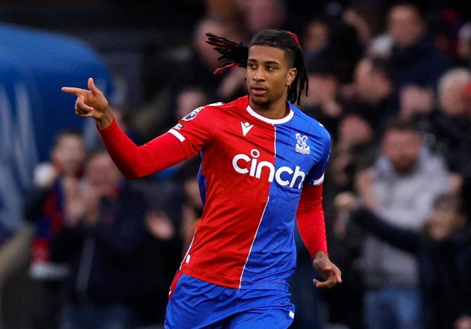 Olise moved from Reading to Crystal Palace in 2021 and is starting to acquire interests elsewhere.  (Action footage via Reuters)