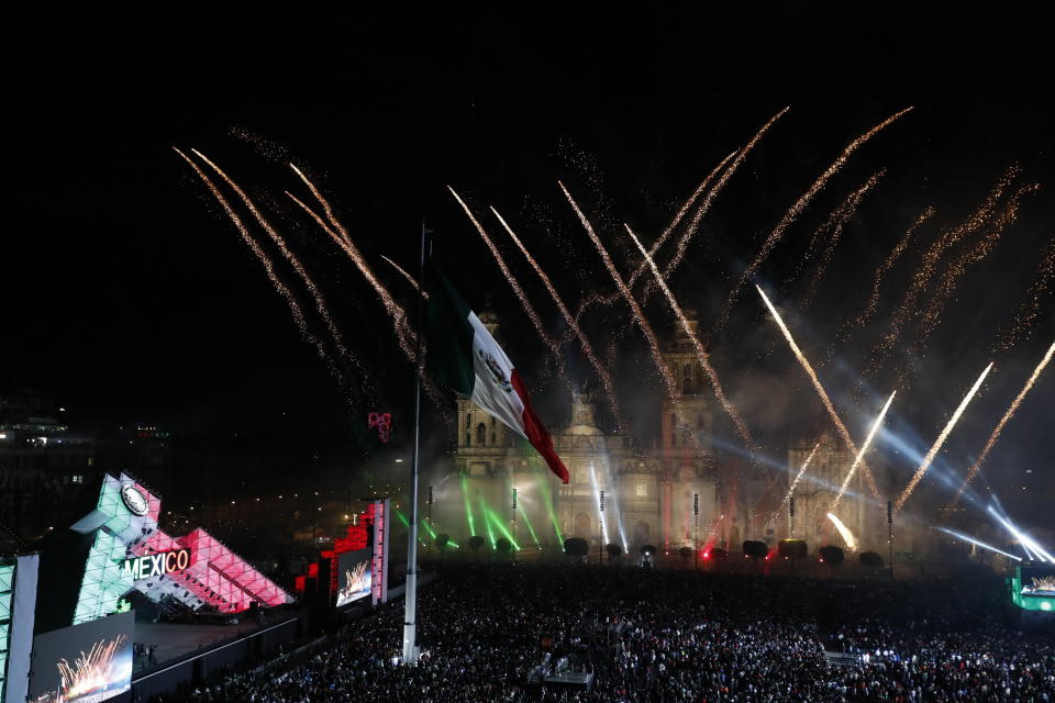 FOTOS: México celebra el 'Grito' con el recuerdo del trágico terremoto