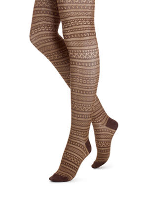 Hue Fair Isle Tight, $13.50