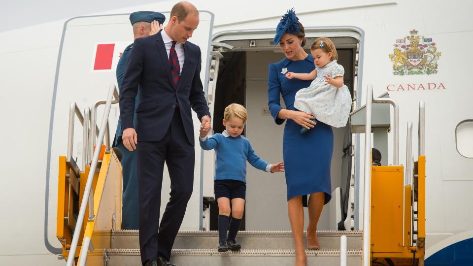 Prince William, Kate Middleton, Prince George and Princess Charlotte