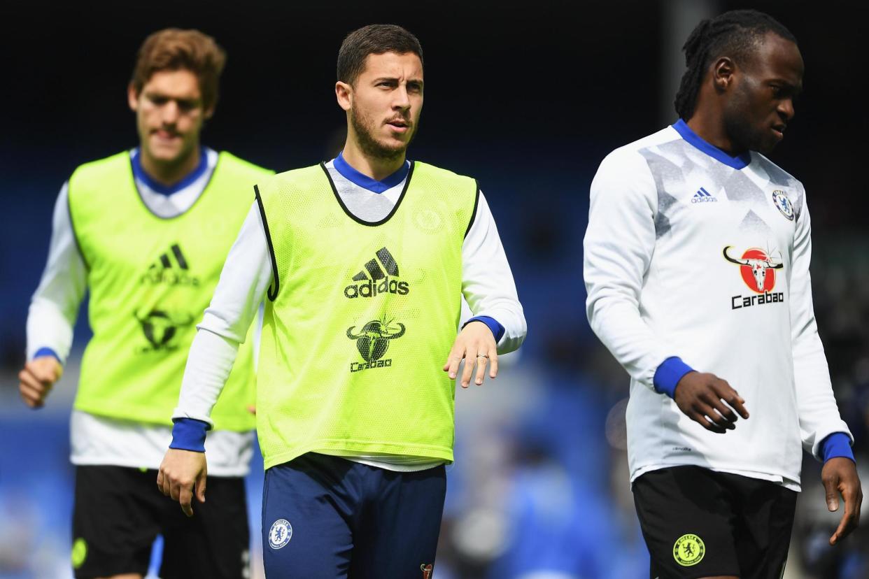Sidelined | Hazard fractured his right ankle while during a training session with the Belgium team in May: Getty Images