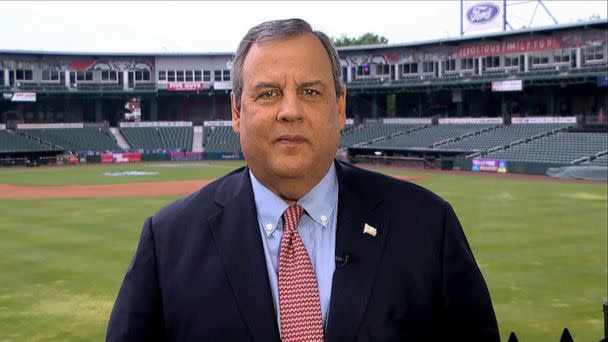 PHOTO: Chris Christie talks about 2024 presidential campaign (ABC News)