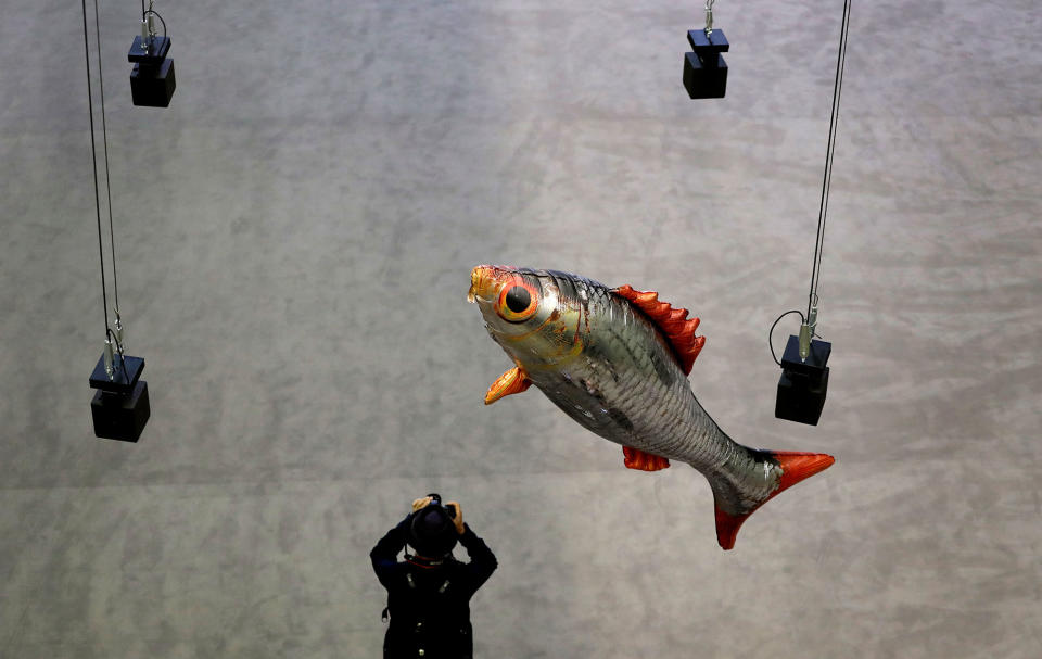 Art installation at the Tate in London