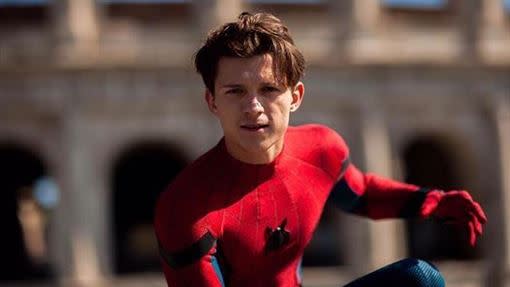 湯姆霍蘭德（Tom Holland）飾演的蜘蛛人深受粉絲喜愛。（圖／翻攝自推特）