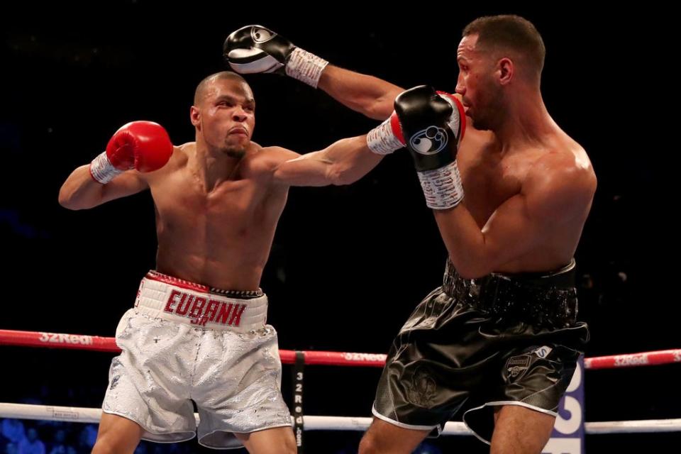 DeGale (right) retired after losing to Chris Eubank Jr (left) (PA Archive)