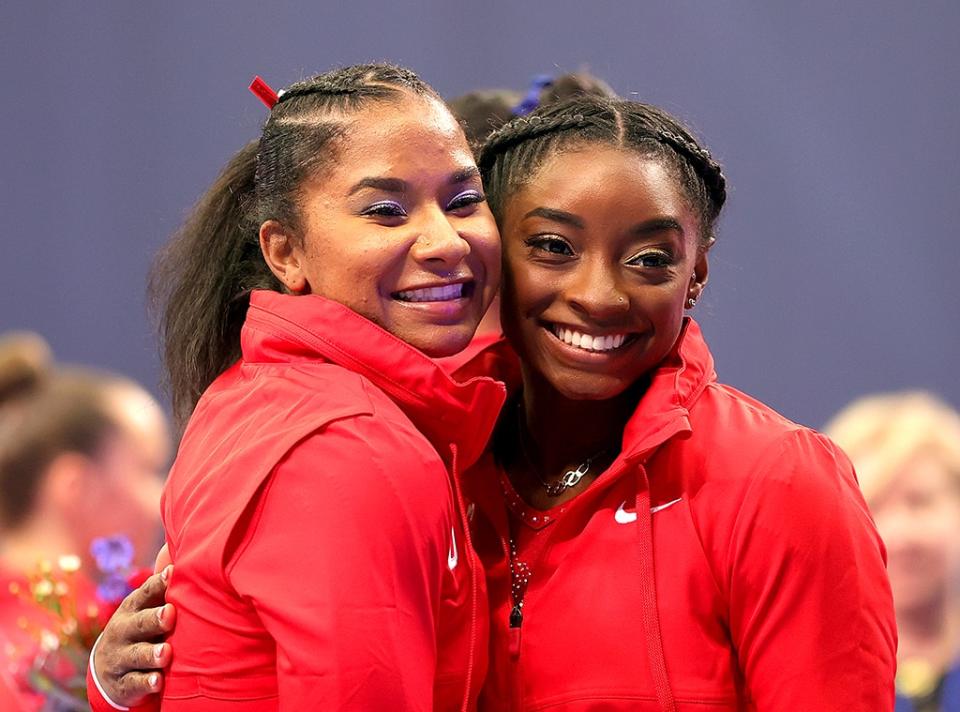 Simone Biles, Jordan Chiles