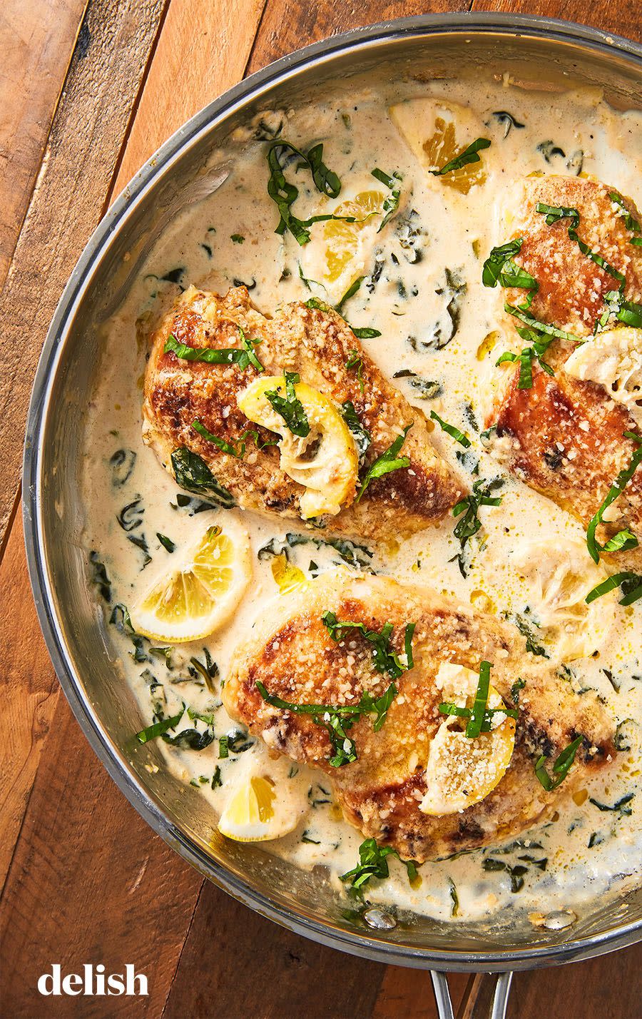 Creamy Lemon Parmesan Chicken