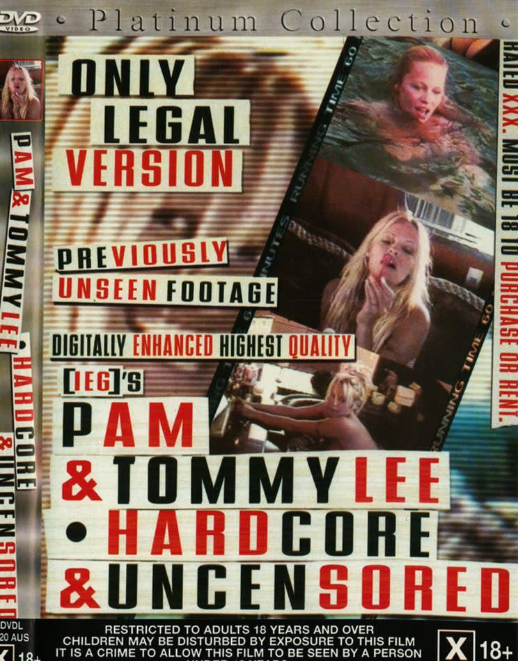 Tommy Lee and Pamela Anderson's sex tape.