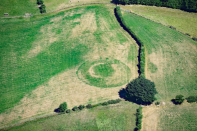 <p>The Norfolk countryside shows up ancient sites following the intense dry spell (SWNS) </p>