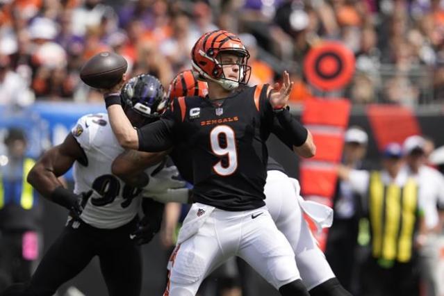 Joe Burrow's calf is sore again, an ominous sign for the 0-2 Bengals - The  San Diego Union-Tribune