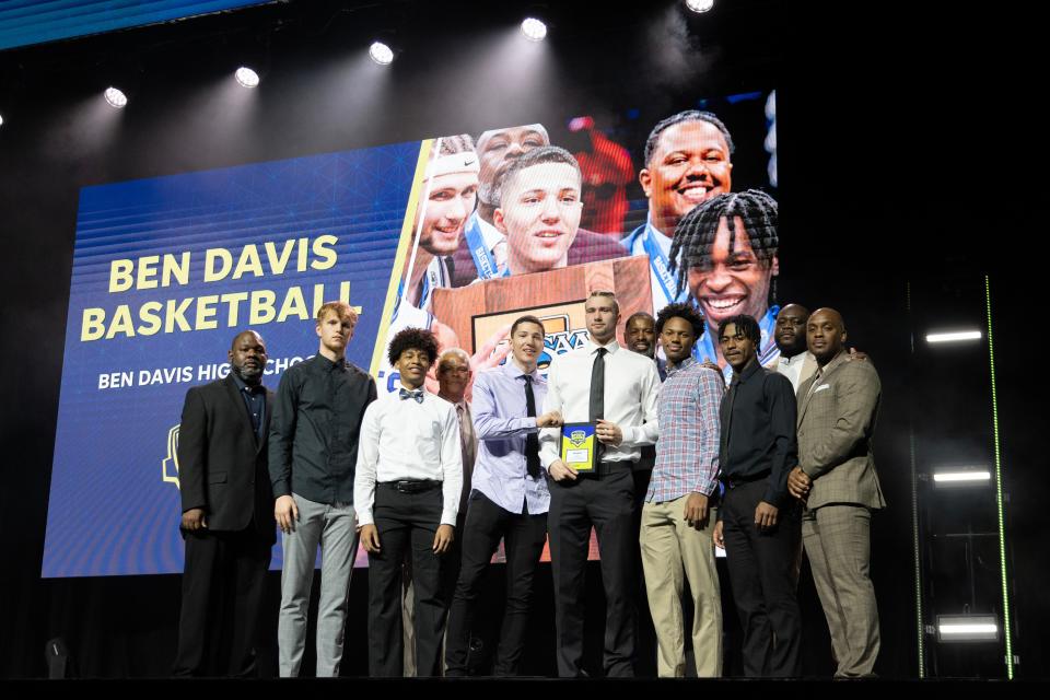 Scenes from the Indiana High School Sports Awards on Wednesday, April 19, 2023 at Clowes Memorial Hall in Indianapolis. 