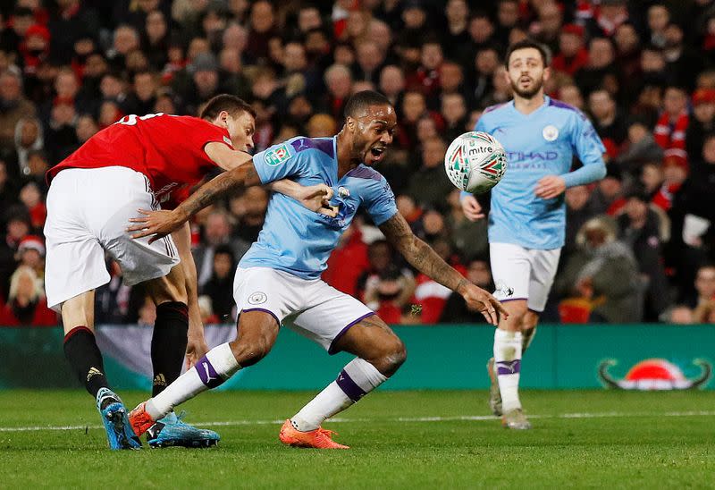 Carabao Cup - Semi Final First Leg - Manchester United v Manchester City